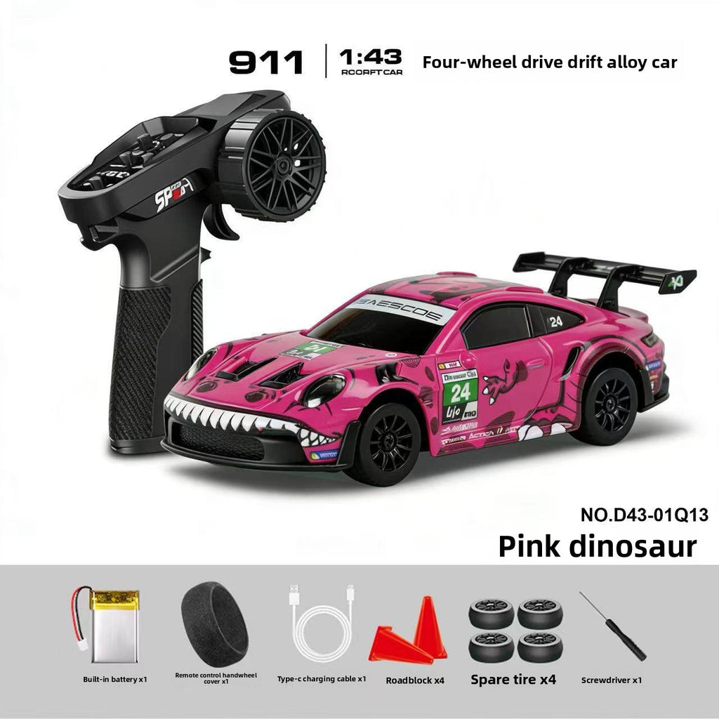 Alloy High-Speed ??Four-Wheel Drive Drift Remote Control Car