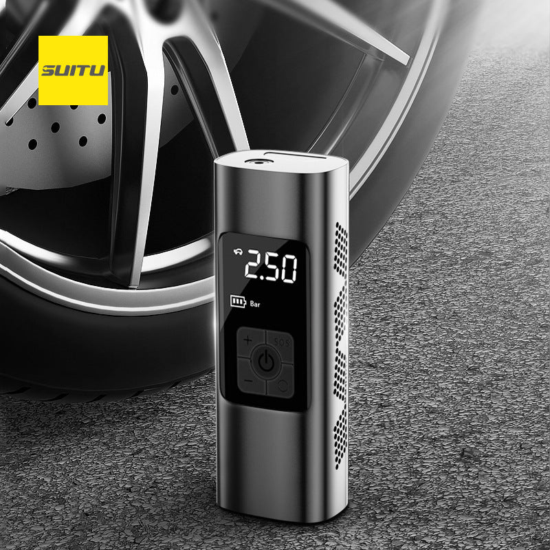 Car Inflator Car Tire Inflator Wireless Digital Display Inflator Car Charging Wireless Automatic Inflator