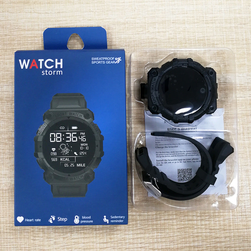 Smart Watch with Heart Rate Blood Pressure Monitoring