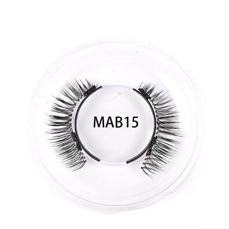 Magnetic glue-free false eyelash kit