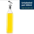 Glass Condiment Dispenser Bottle