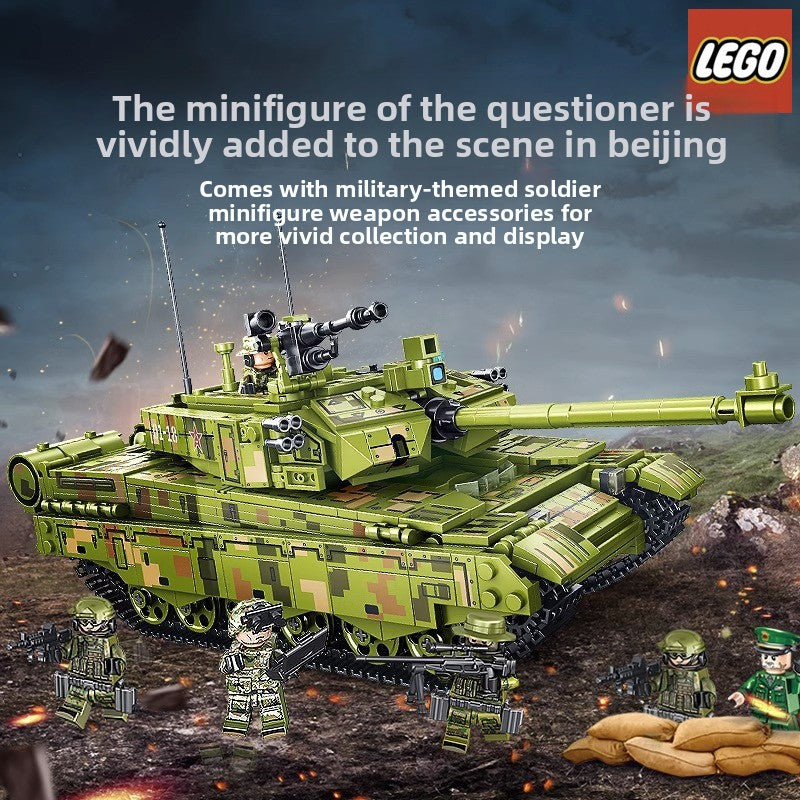 Military Tank Building Blocks Set