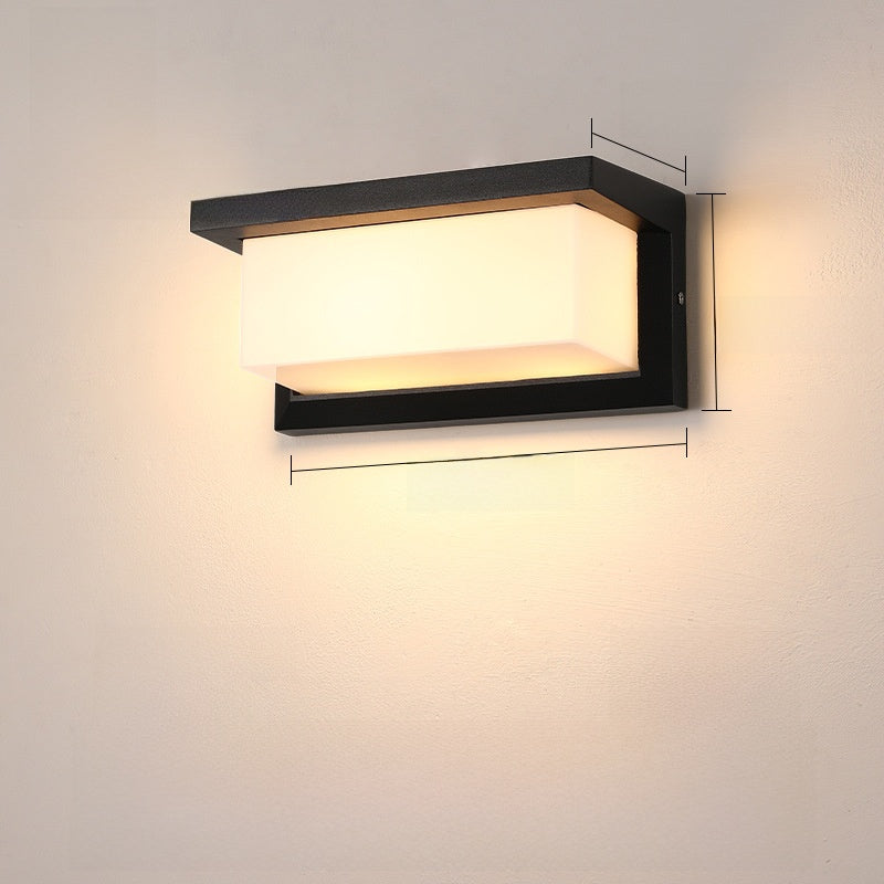 Waterproof Outdoor Wall Lamp with Motion Sensor