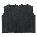 Mens Cotton Vintage Vest Loose Fit