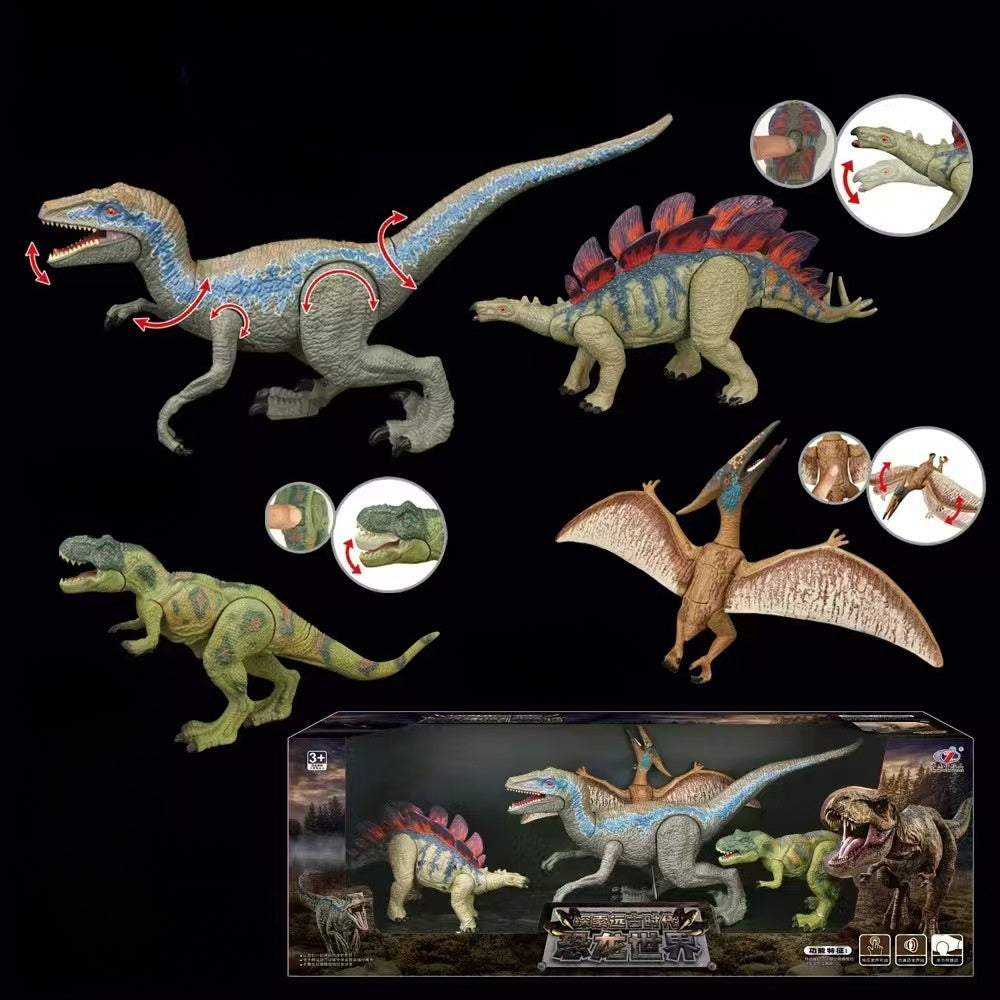 Large Remote Control Dinosaur Toy with Sound and Light