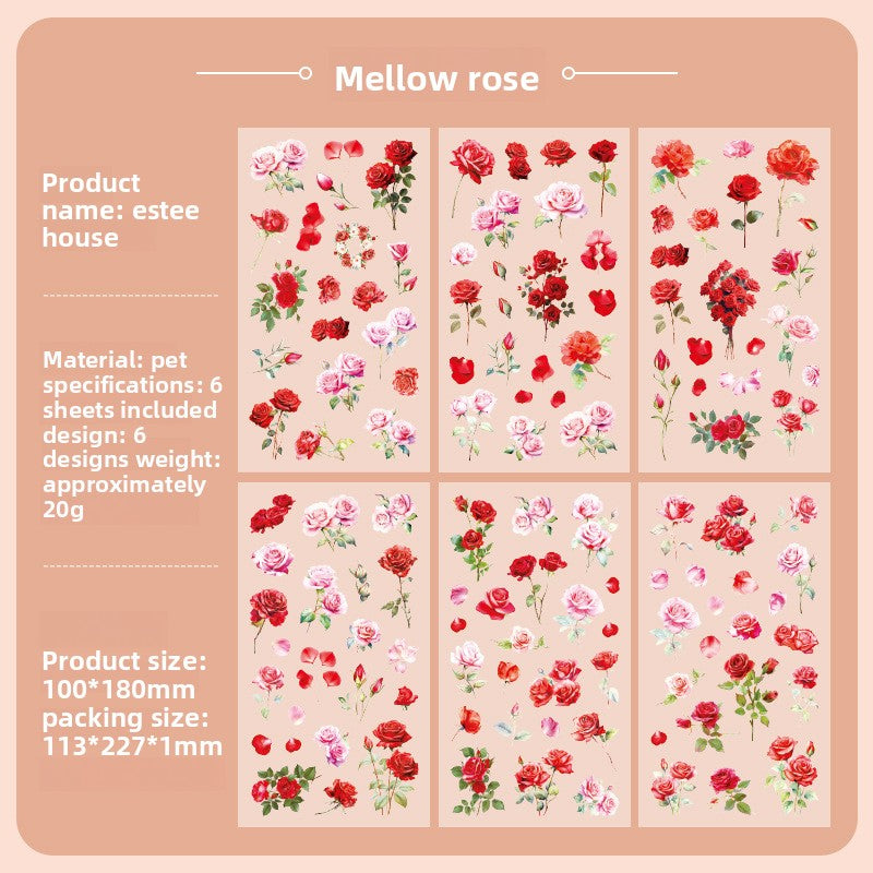 Nature Series PVC Sticker Sheets