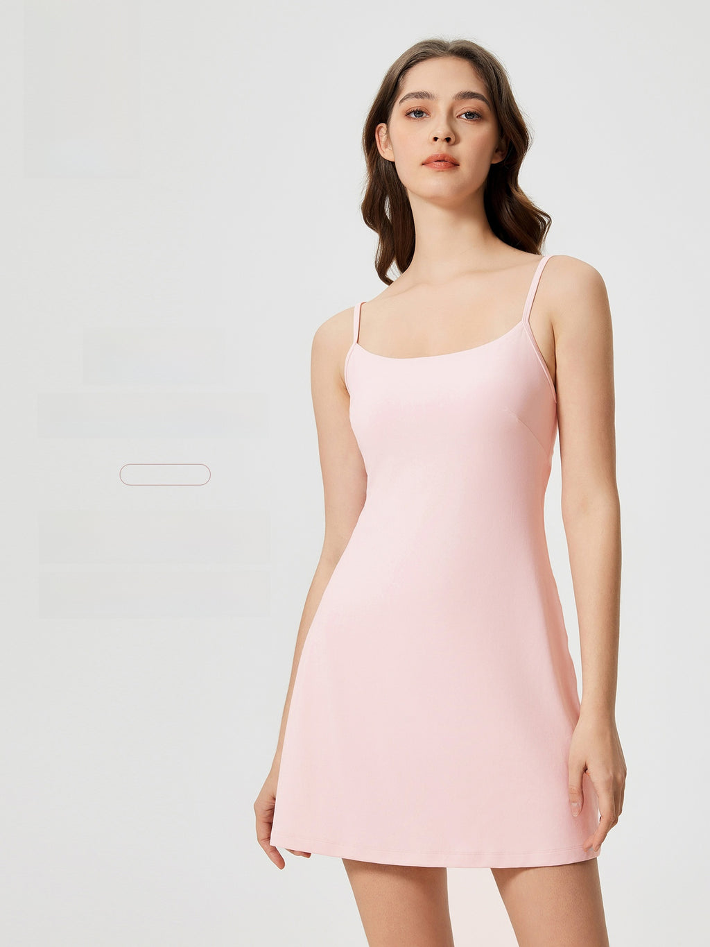 Aero Flex Open-Back Tennis Dress | Athletic Activewear with Built-In Lining