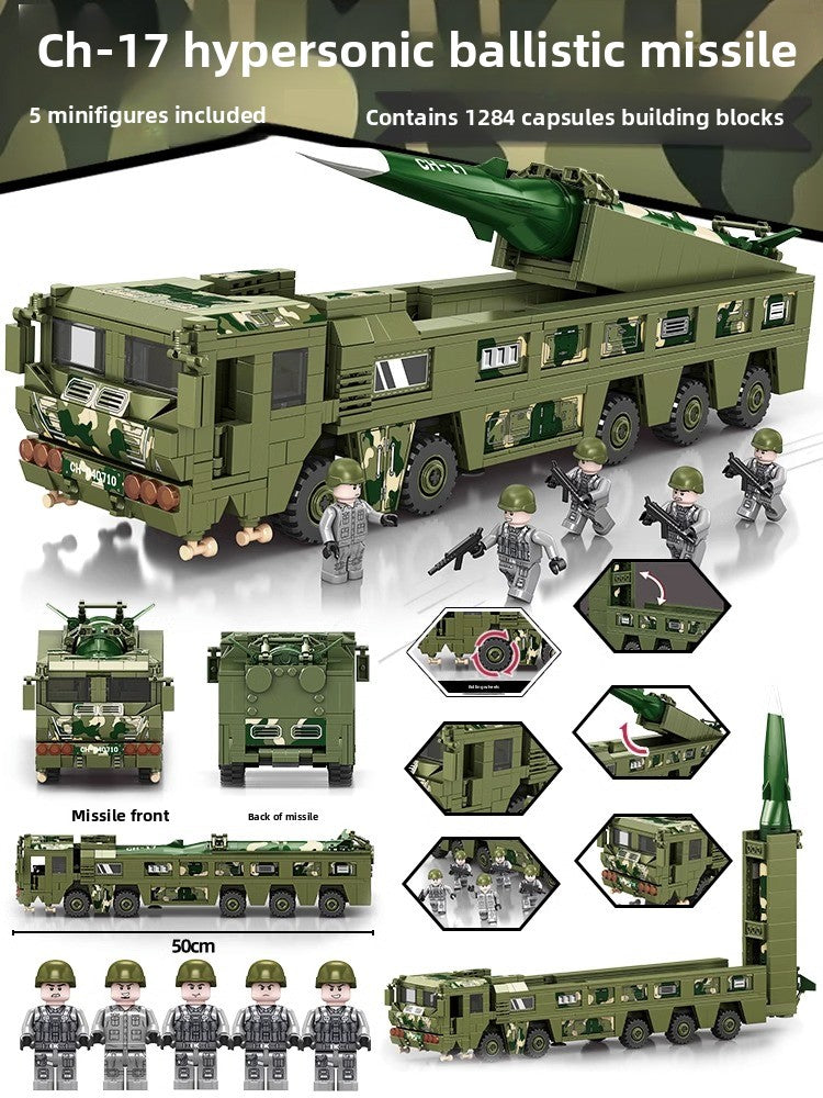 Military Tank Building Blocks Set