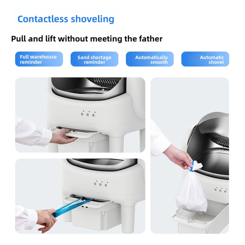 Intelligent Automatic Self-Cleaning Cat Litter Box
