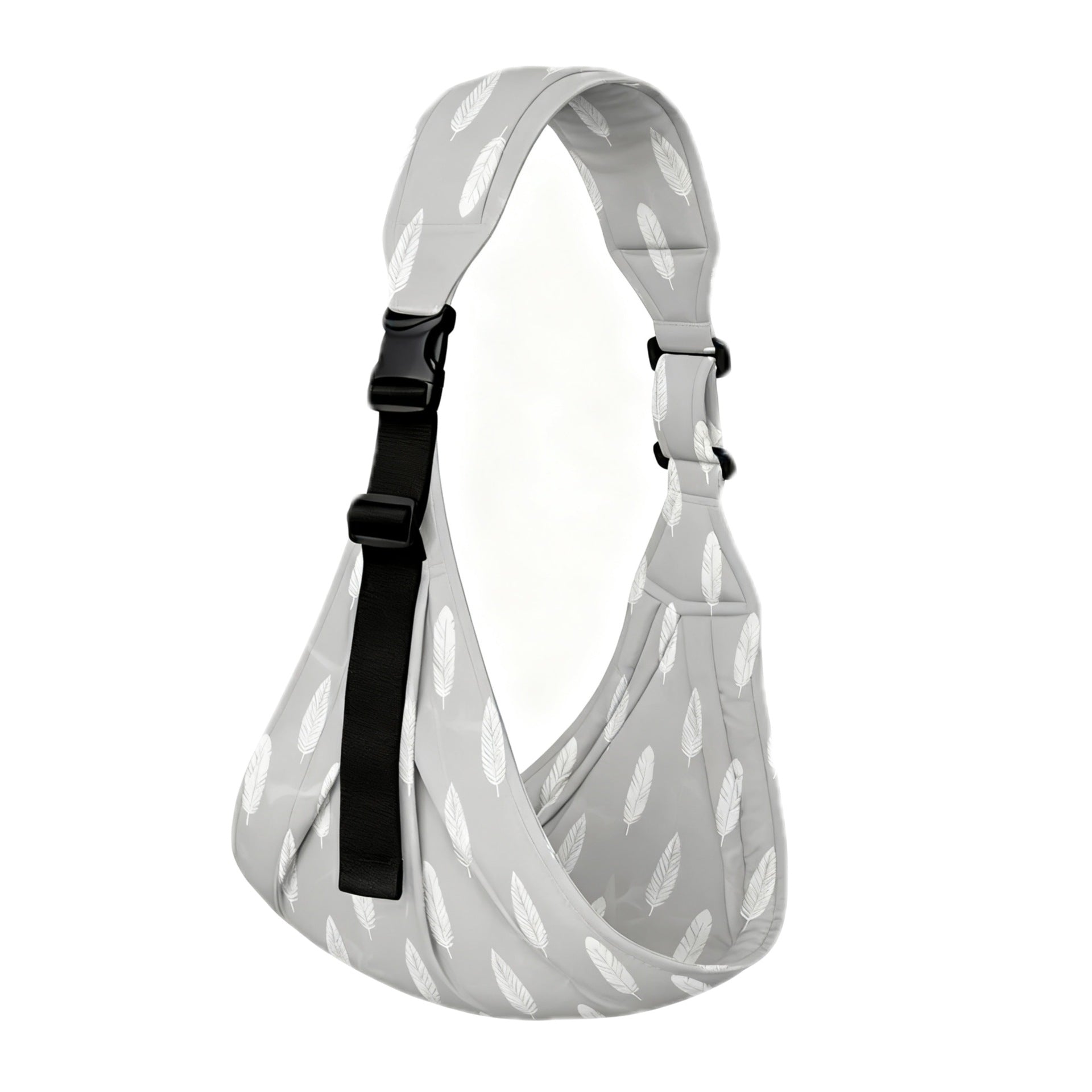 Front-facing baby carrier with waist seat