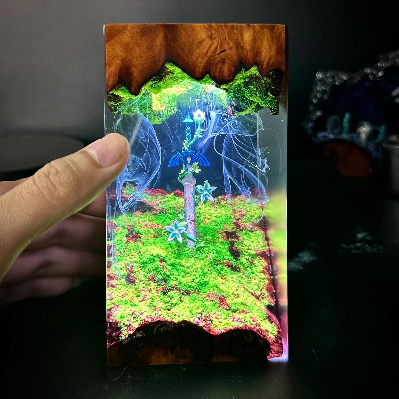 Resin Decorative Night Light