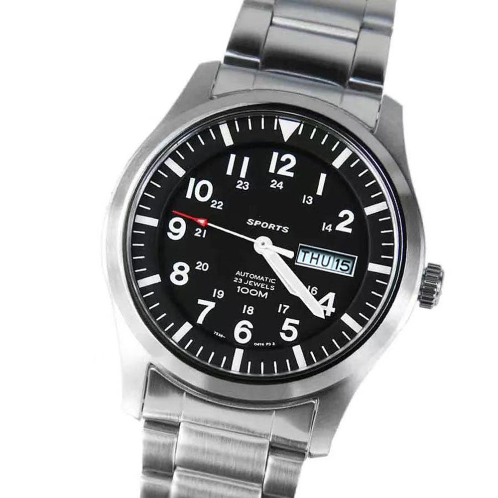 Mens Calendar Sport Wristwatch