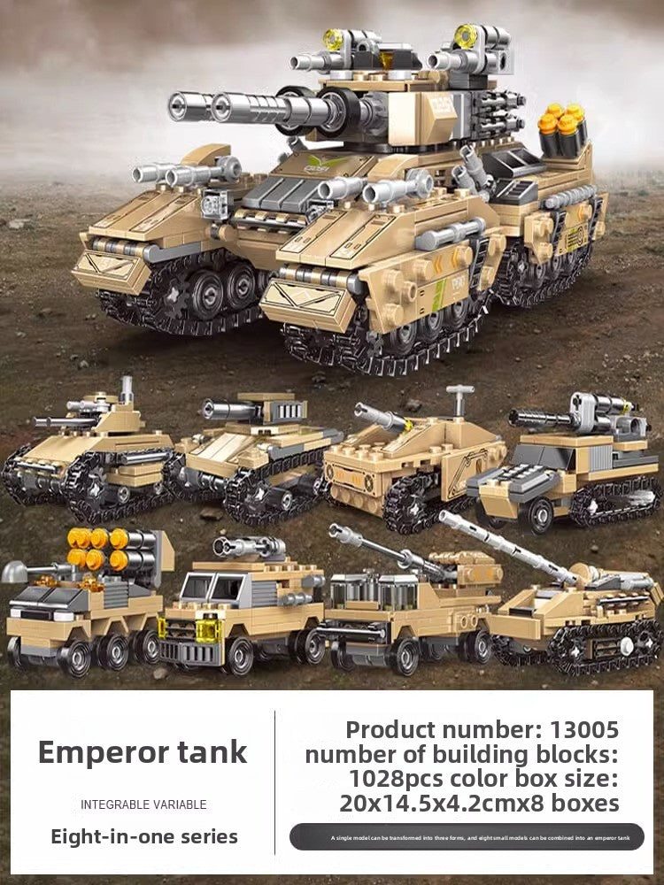 Military Tank Building Blocks Set