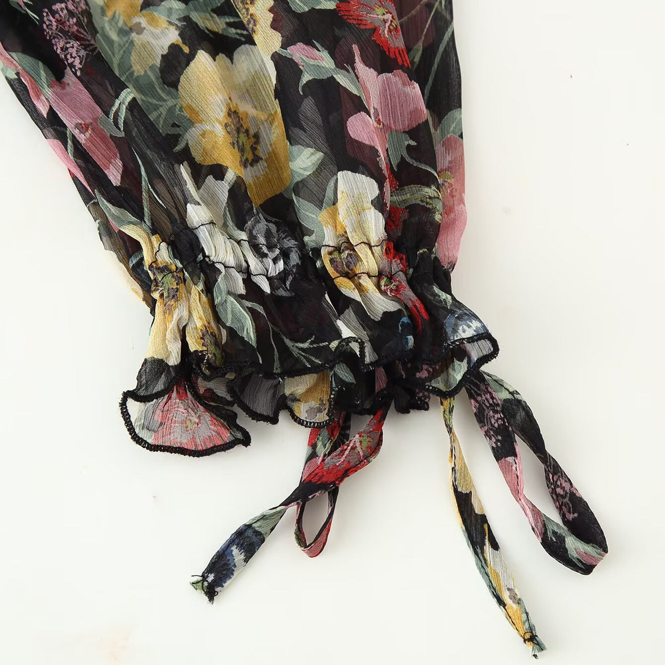 Floral Print A-Line Dress