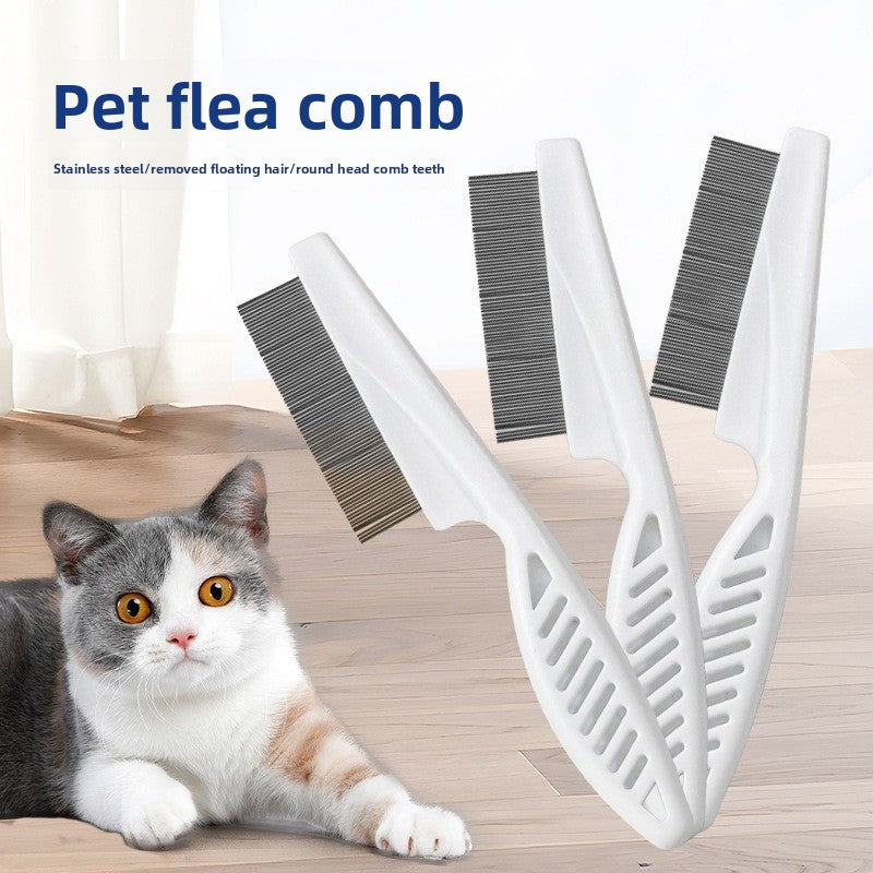 Steel Needle Pet Grooming Comb