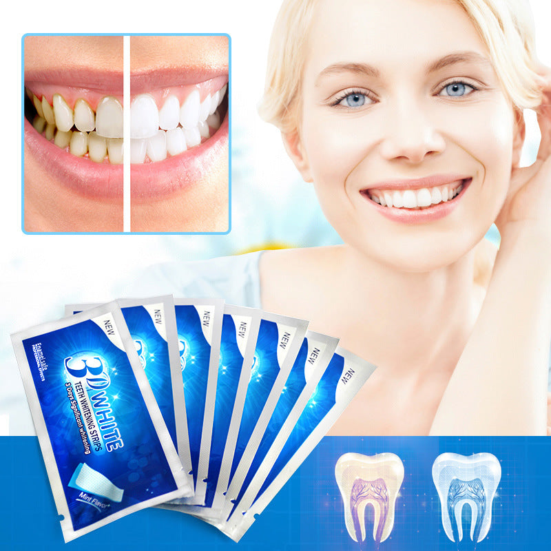 Whitening Tooth Strips for Teeth Stain Removal