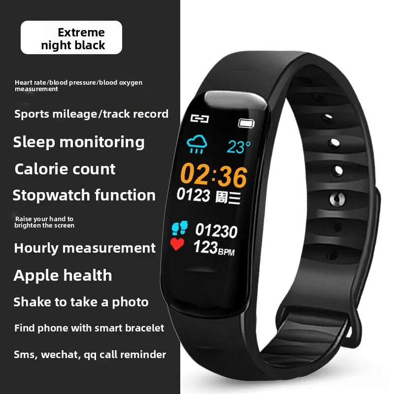 Active Fit Waterproof Fitness Tracker | Smart Sports Watch with Step Counter & Activity Tracking