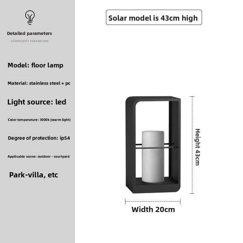 Solar Powered Waterproof Outdoor Garden Light