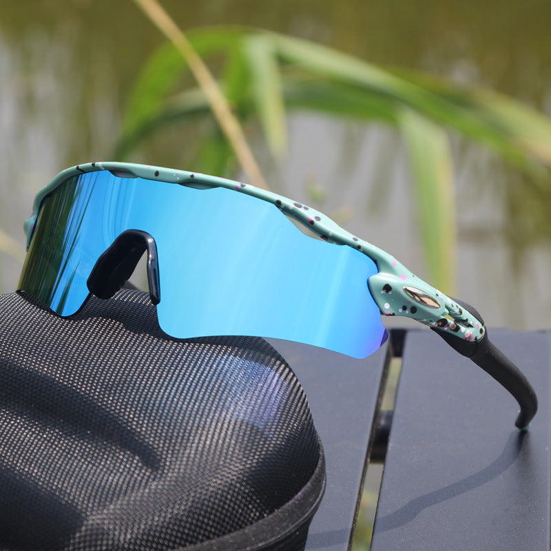 TR90 Sports Riding Sunglasses UV400 Protection Half Frame