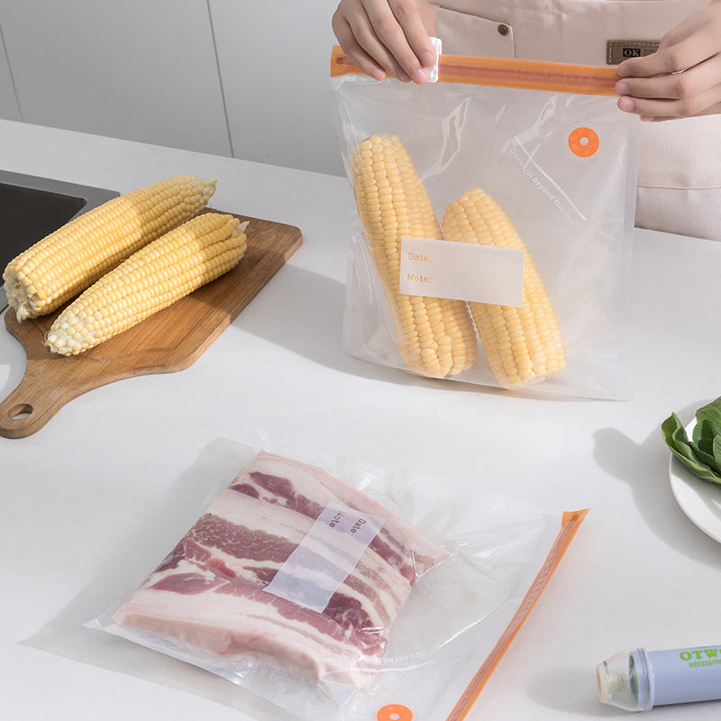 Thickened Vacuum Sealed Food Storage Bags with Pump