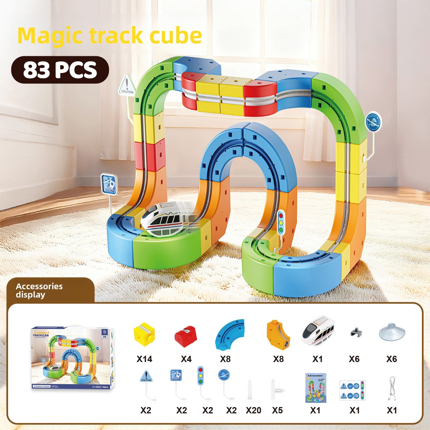 Versatile Magnetic Assembled High-Speed ??Train