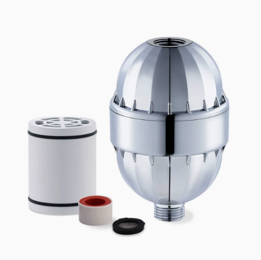 Round Top Shower Head with Dechlorination Filter