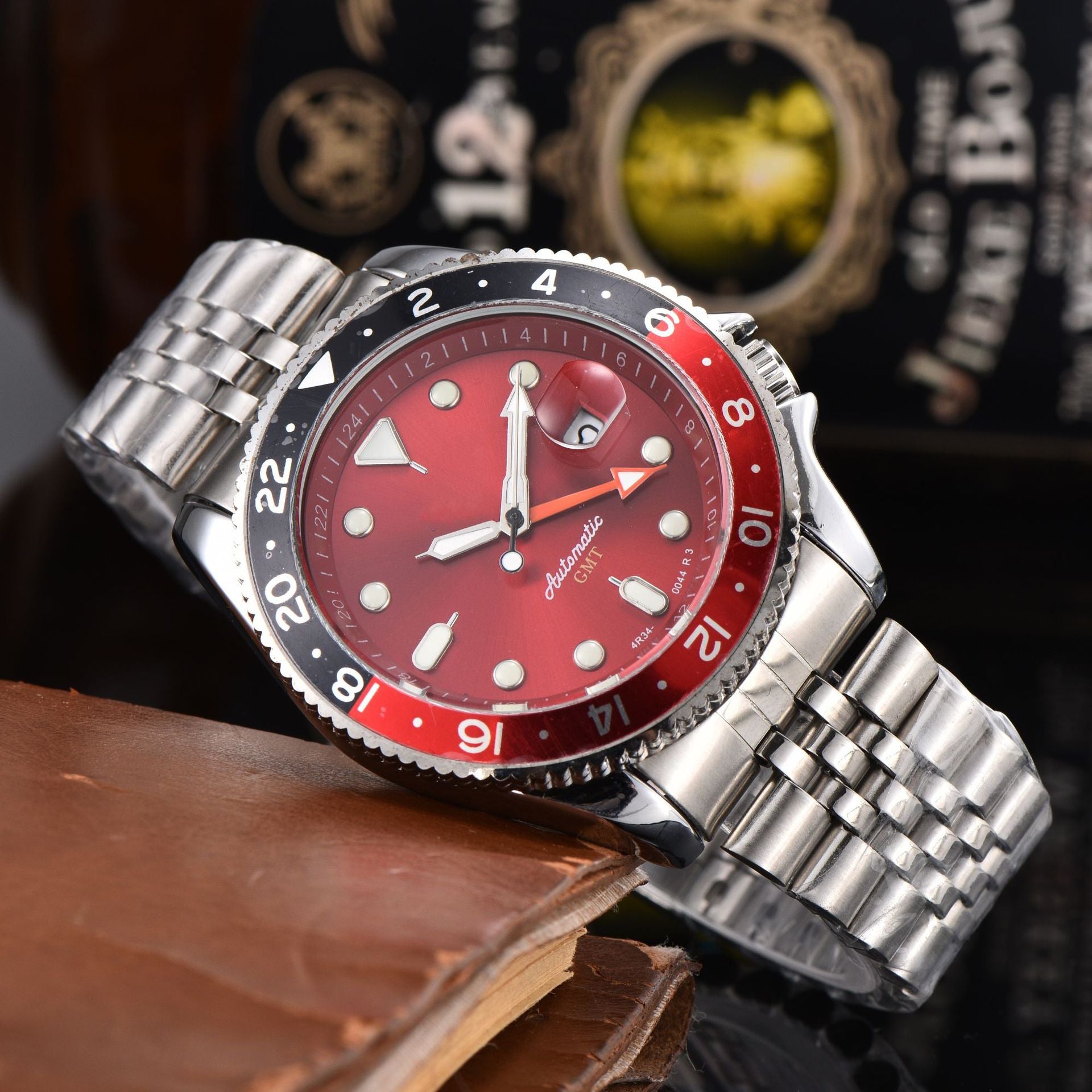Men's Quartz Watch with Alloy Strap
