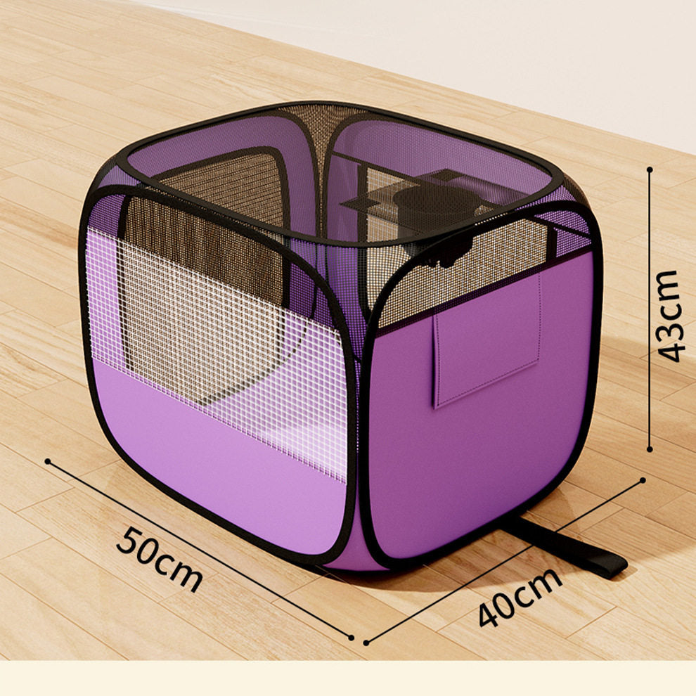 Portable Pet Drying Box with Hair Dryer