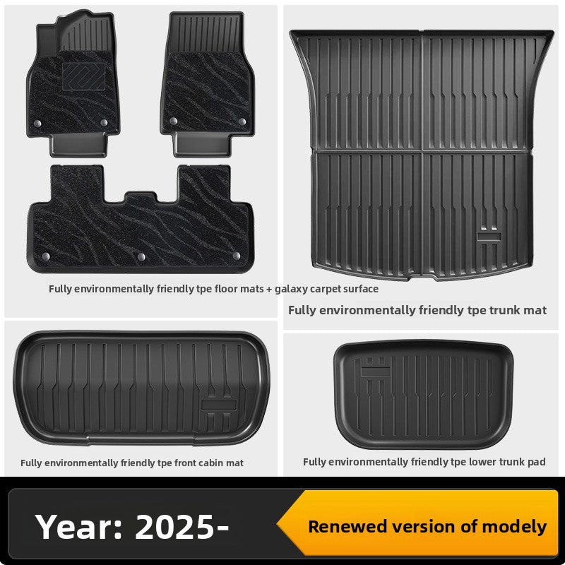 Tesla Model 3/Y Custom Fit TPE All-Weather Floor Mats