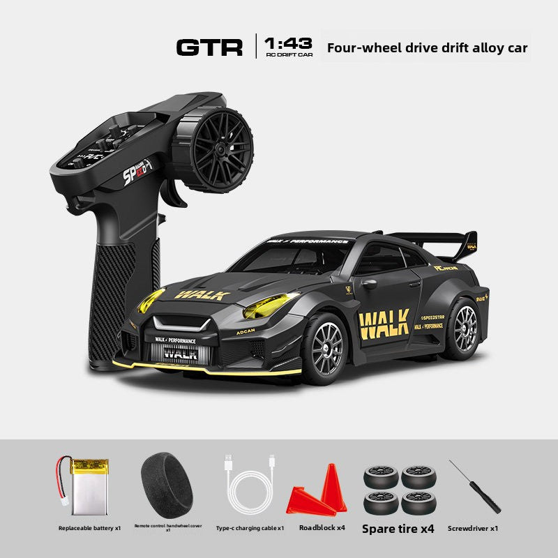 Alloy High-Speed ??Four-Wheel Drive Drift Remote Control Car