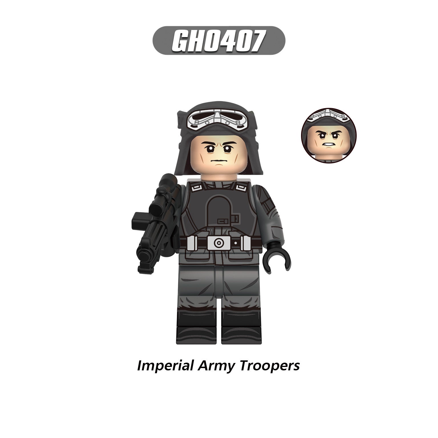 Galactic Empire Security Forces Custom Space Soldier Minifigures