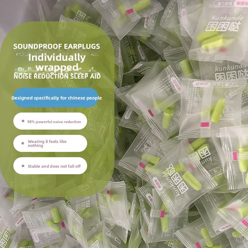 Reusable Noise Reducing Soft Foam Earplugs