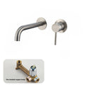 All Copper Concealed Basin Mixer Faucet