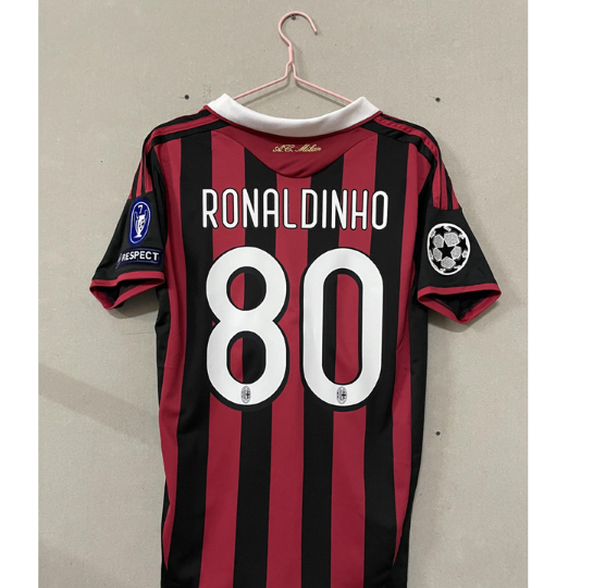 Vintage Retro Soccer Jerseys - Premium Cotton-Modal Blend Classic Football Kits, Ronaldo, Kaká, Beckham Legendary Player Editions (S-XXL)