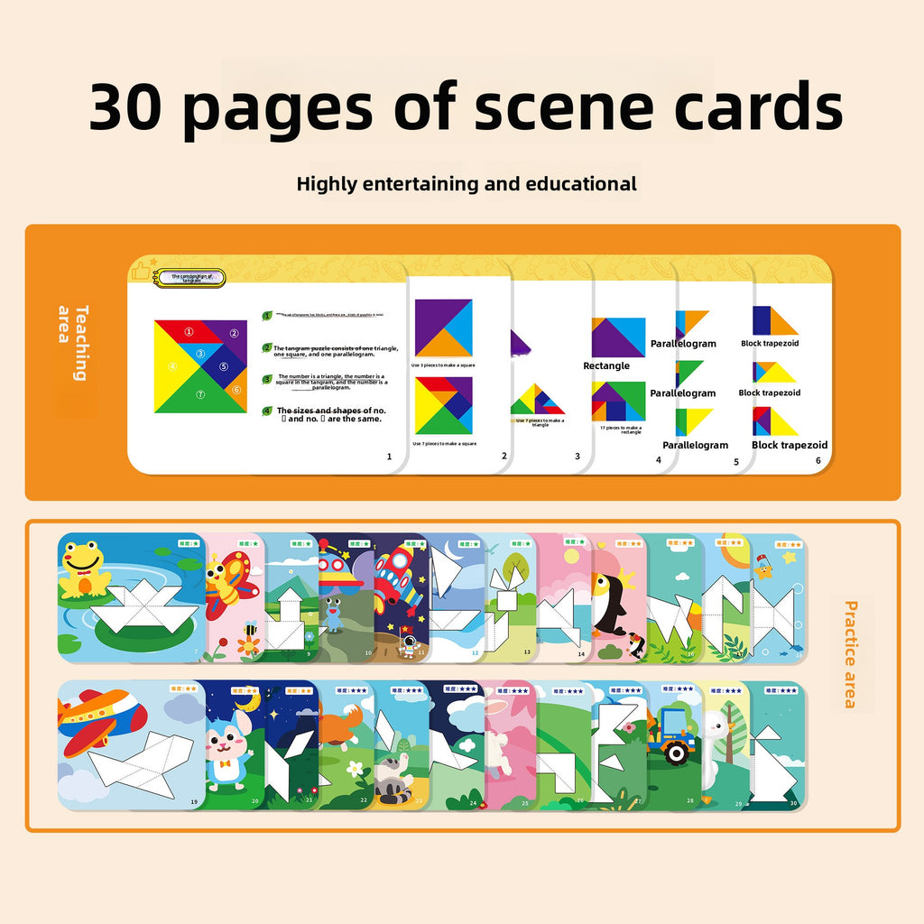 Magnetic Tangram
