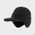 Fleece-Lined Wool Baseball Cap