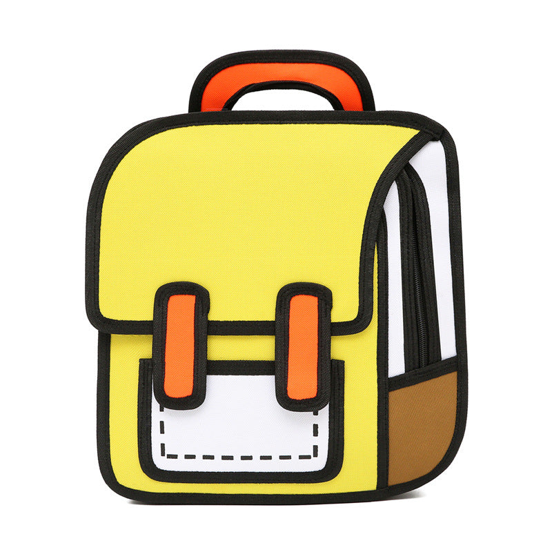 Anime 3D Multifunctional Children School Backpack