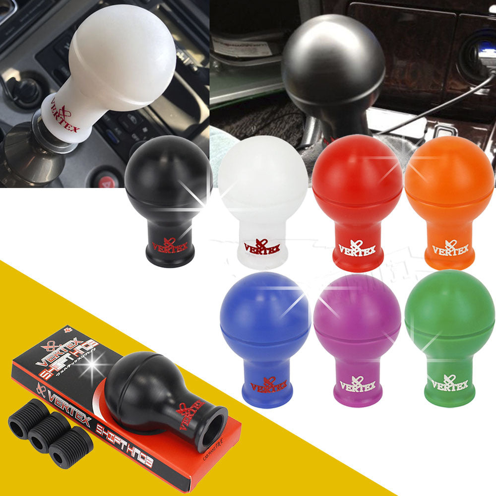 Car Modified Gear Shift Knob Suitable for Modified Fit/Almera Manual Transmission, Universal Vertex Resin Gear Lever