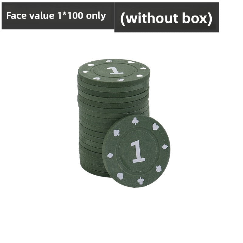 Plastic Poker Chips for Card Games