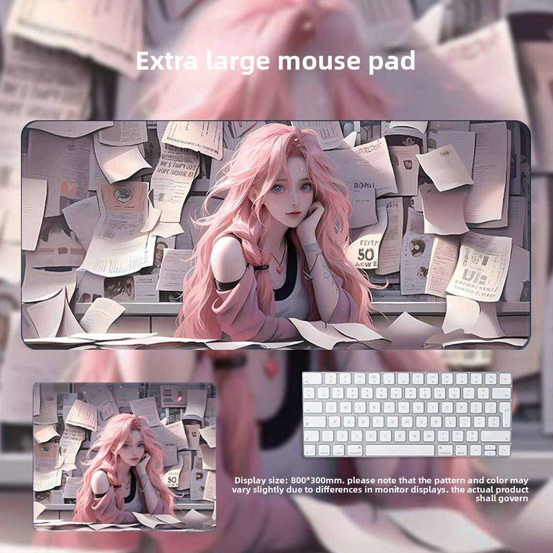 Anime Design Large Mouse Pad