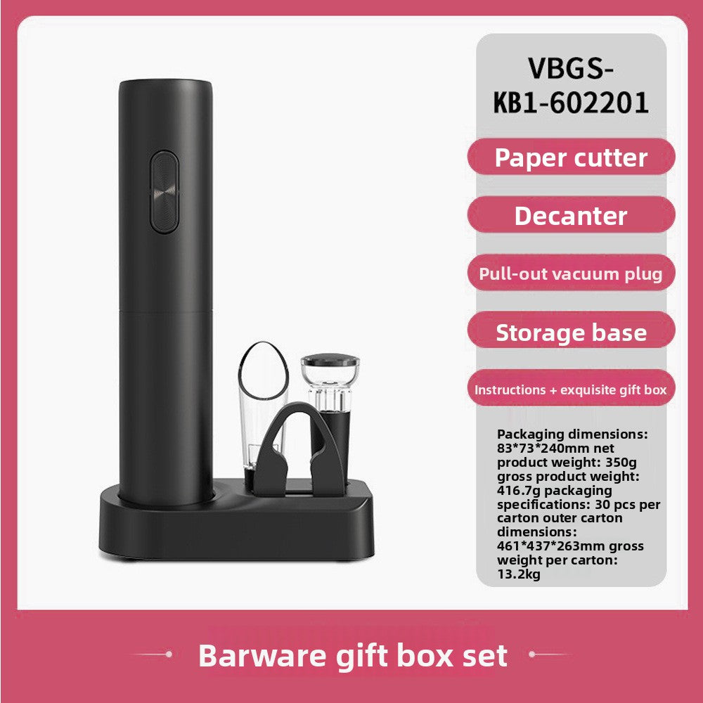 Electric Wine Bottle Opener with Base Stand