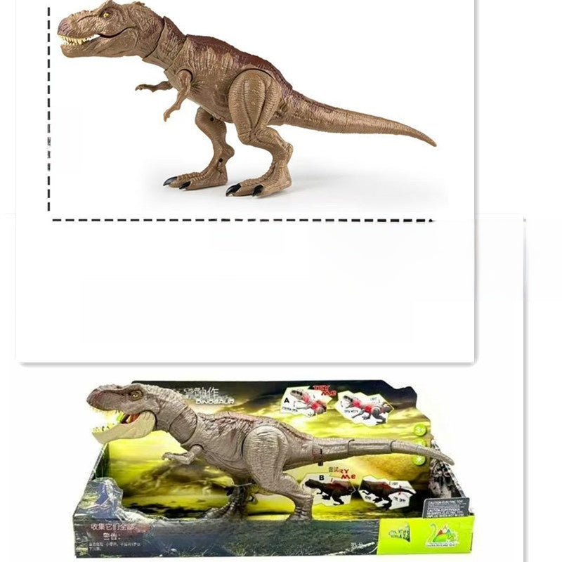 Large Remote Control Dinosaur Toy with Sound and Light