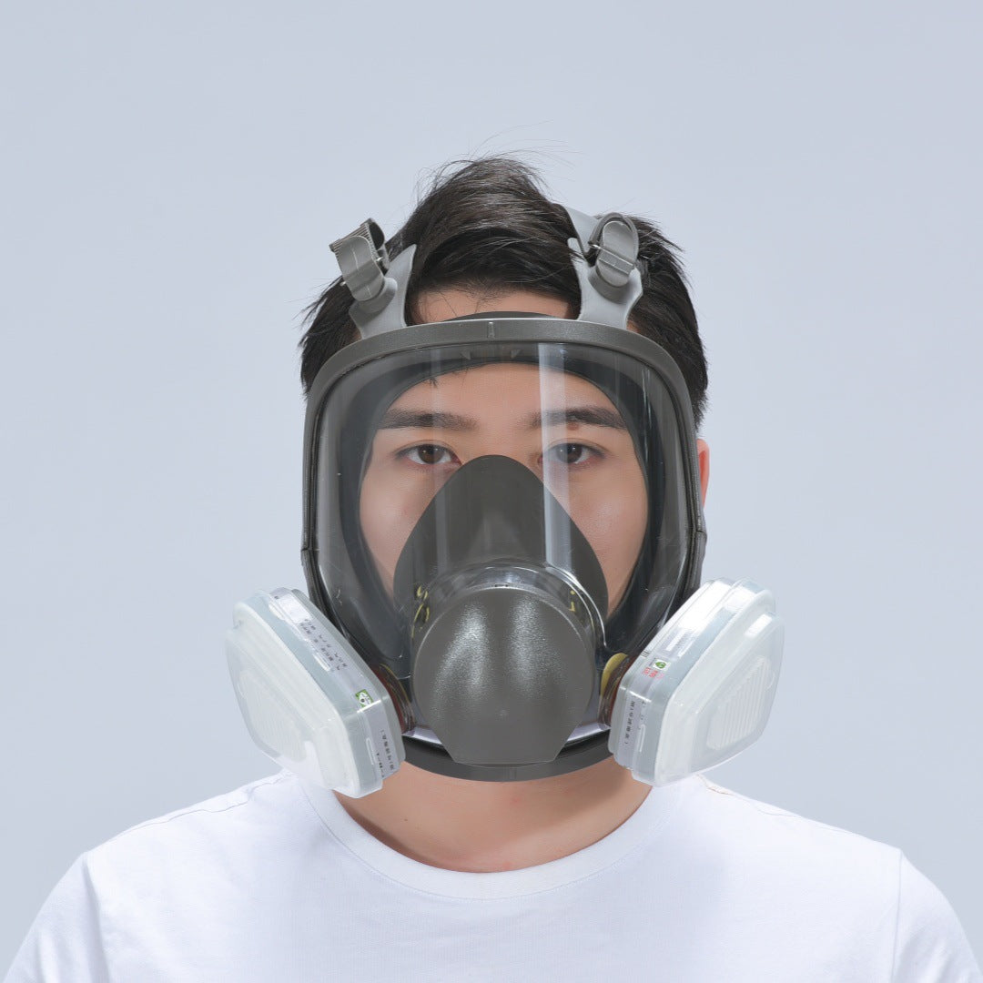 Silicone Gas Mask for Toxic Fume Protection