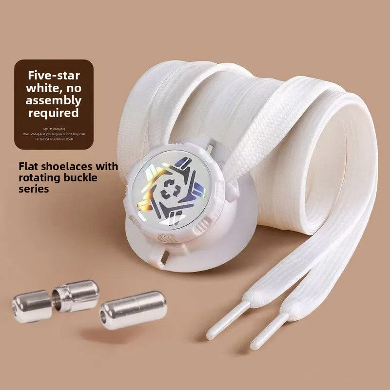 Rotating Buckle Shoe Lace Fastener