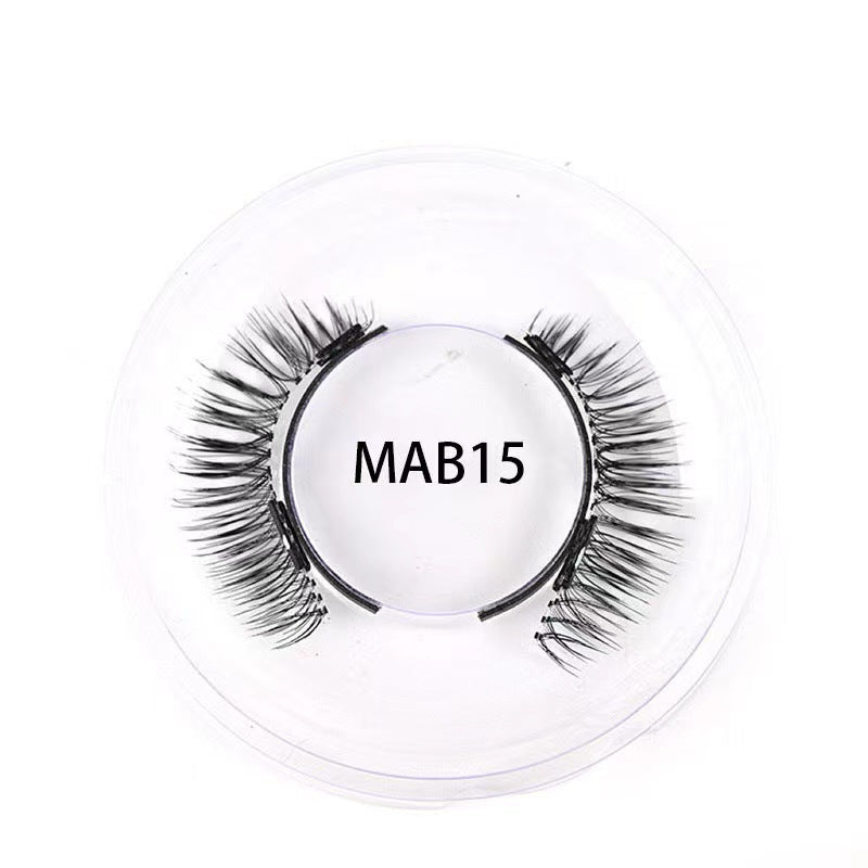 Magnetic glue-free false eyelash kit
