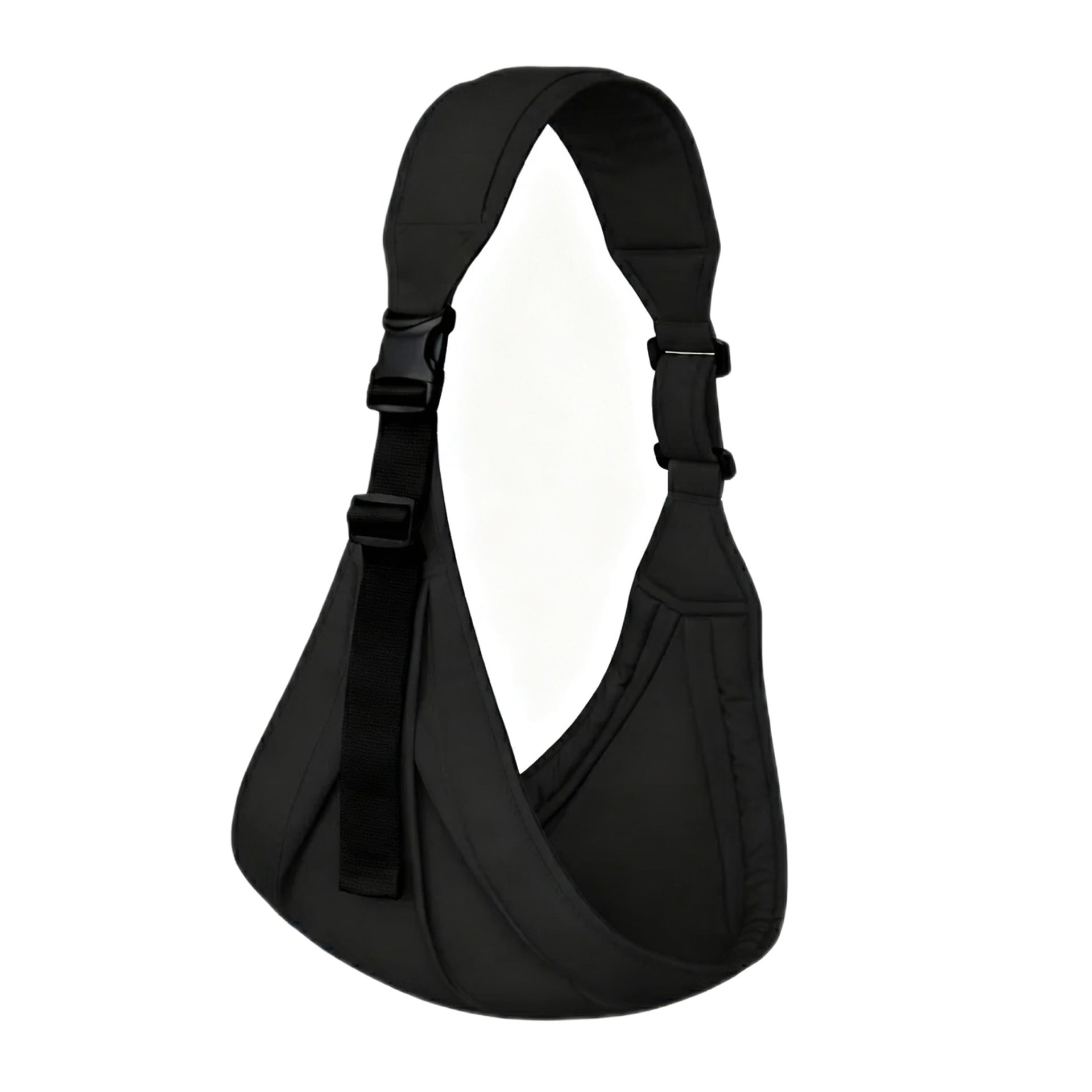 Front-facing baby carrier with waist seat