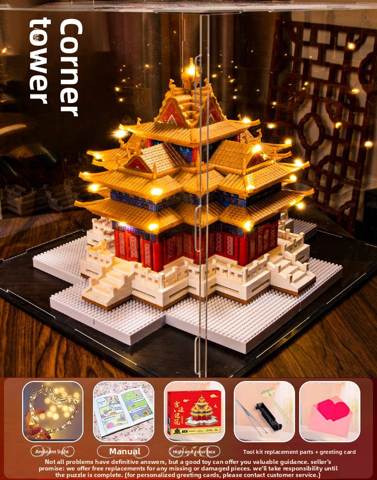 Imperial Architecture Mortise & Tenon Building Block Set - 3D Display Model