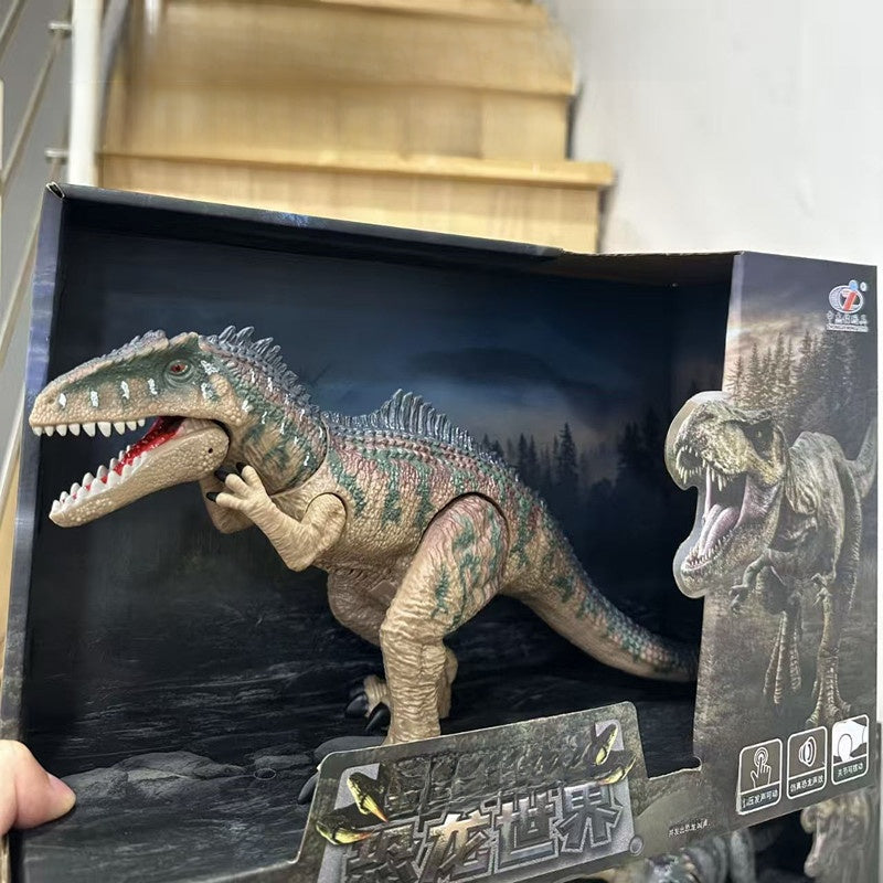 Large Remote Control Dinosaur Toy with Sound and Light