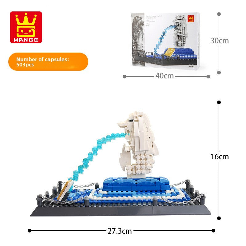 World Architecture Building Blocks kit Global Landmark Model sets