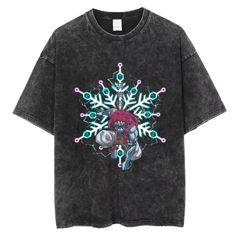 Demon Slayer Anime Printed Cotton T-Shirt